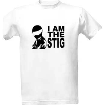 Tričko s potiskem I am The Stig pánské