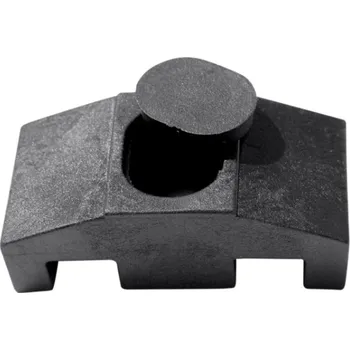 Plot Příchytka PVC na čtyřhranný sloupek pro panely PILOFOR SUPER, černá