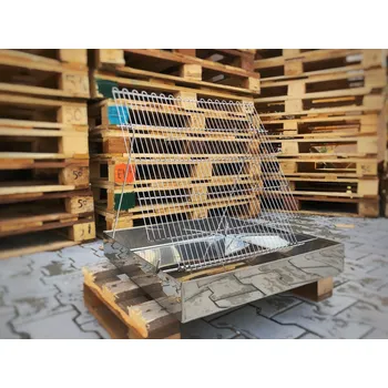 Odvíčkovací tác / talíř + stojánek NEREZ