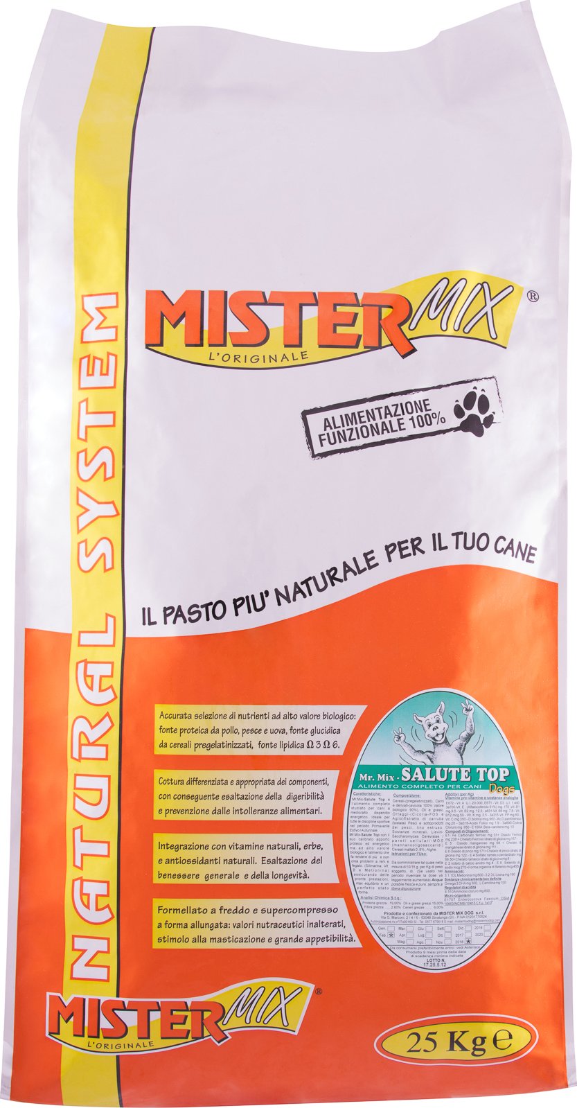 Mister Mix Dog SALUTE TOP Dogs Hmotnost: 25 kg
