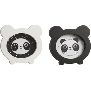 Rám na obraz 2 fotorámečky Panda - 11*12cm