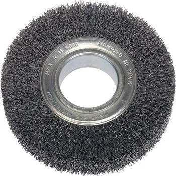 Brusný kotouč Optimum Brusný kartáč z ocelových drátů 400 x 50 x 40 mm - 0,2 mm