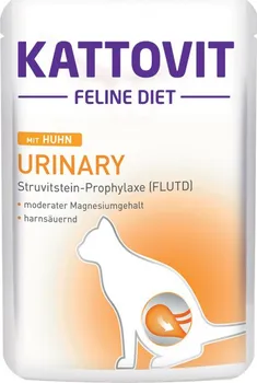 Krmivo pro kočku Kattovit Urinary kapsička kuře 85 g