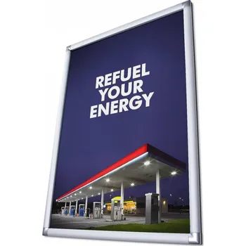 Rám na obraz Jansen Display Klaprám 1000x1400 mm (B0), oblý roh Šířka profilu: 30 mm