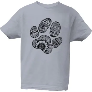 Chlapecké tričko Tričko s potiskem S tlapou - dětské bio dětské