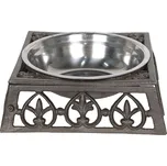 Miska v kovovém stojanu - 28*28*8 cm / 0,82L