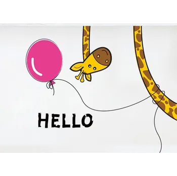 Samolepící dekorace Samolepka na zeď Žifara Hello (DOPRODEJ AKCE SLEVA)