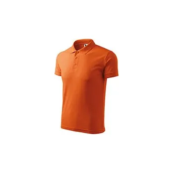Pánská košile MALFINI Polokošile PIQUE POLO MAN 200, různé barvy VELIKOST M oranžové