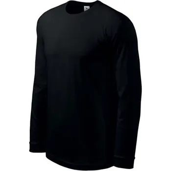 Pánské tričko MALFINI Triko STREET LS MAN 180g, různé barvy VELIKOST L černé