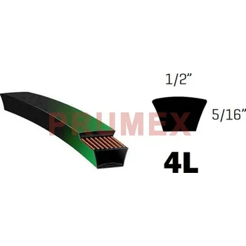 Ozubený řemen 4L 72 6872 Gates Powerated