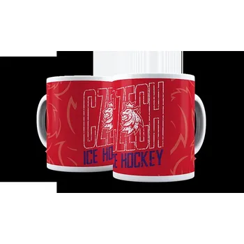 Šála CIHT Hrneček Czech Ice Hockey Red