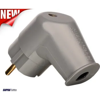 Elektrická vidlice SUPRA SW-EU/A Male Plug (Pravoúhlý síťový konektor 10-16A Schuko)