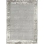 Timzo Moderní kusový koberec Ascot Silver Jednobarevný šedý Rozměr: 120x170 cm