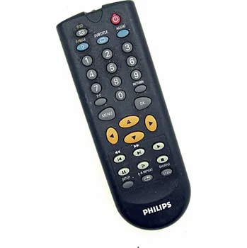 Dálkový ovladač Philips DVD RC0851, RC19133001, RC2550, RC283207 náhradní dálkový ovladač jiného vzhledu