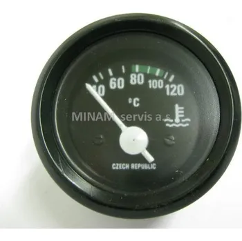 Auto zrcátko teploměr budík (CZ) E3-3, Multicar M25 teploměr budík (CZ) E3-3, Multicar M25