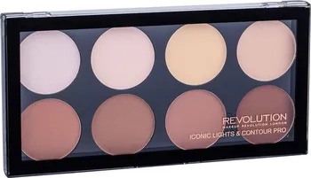 Rozjasňovač Makeup Revolution London Iconic Lights & Contour Pro 13 g