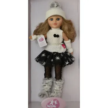 Panenka Realistická panenka Sofy v černobílém od firmy Berjuan (Sofy bailarina blanca)