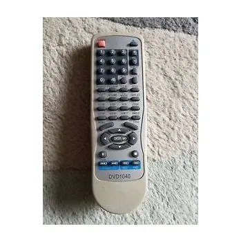 Dálkový ovladač Bush DVD2038/DVD55 Proline DVD1040/2100/2150 náhradní dálkový ovladač jiného vzhledu.