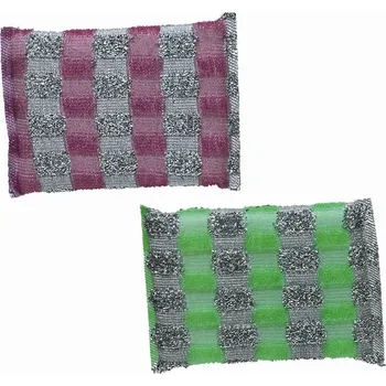 Drátěnka uklidshop Drátěnka s houbičkou 2ks