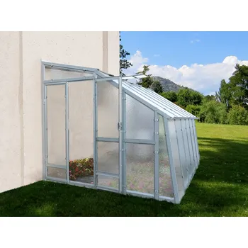 Skleník Skleník ke zdi Ekogarden M 33 z polykarbonátu - 5 m