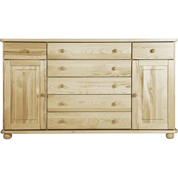 Komoda Via-nábytek Komoda K28 Povrchová úprava: Moření odstín olše