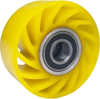 Příslušenství k zahradní technice Polyuretanové kolo no-crush 165 mm s ložiskem