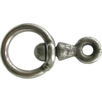 Obrtlík otočný síla 7 mm pro řetězy, vazáky, vodítka, řemeny, zinkovaný