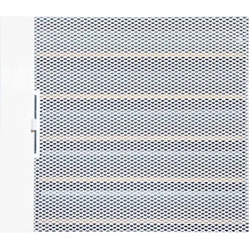 LAgrid s.r.o. Krbová mřížka moderní 250x250 regulovatelná bílá