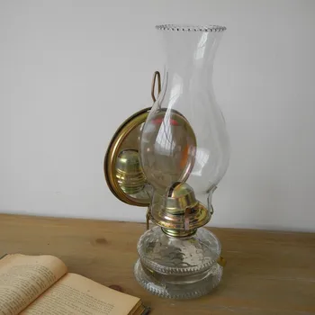 Petrolejová lampa Petrolejová lampa zrcadlová s cylindrem 31,5x14,1x12 cm