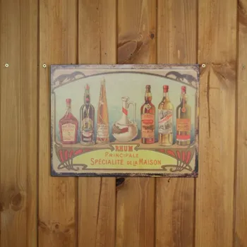 Plechová cedule Plechová cedule Specialité Maison 25x33cm