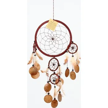 Lapač snů Lapač snů hnědý velký 16 cm