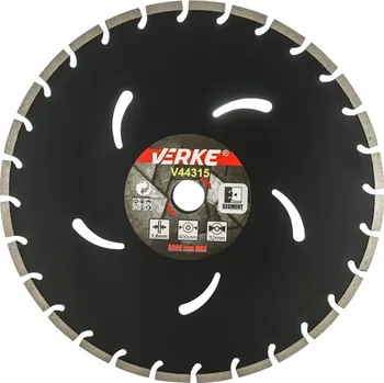 Řezný kotouč Kotouč řezný diamantový segmentový 400x3,6x32mm, Verke V44315