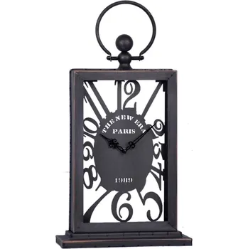 Hodiny Stolní hodiny kovové se závěsem