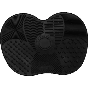 Kosmetický štětec Podložka pro mytí štětců RINSE Black SP1248B