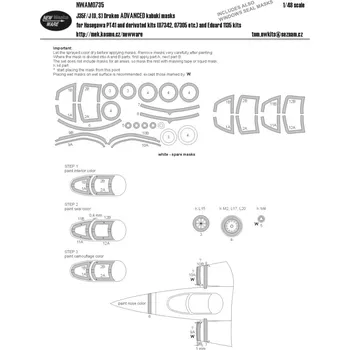 Plastikový model New Ware 1/48 Mask J35F/J (O,S) Draken ADVANCED (HAS/EDU)