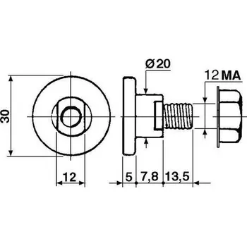 šroub nože vhodné pro COMER