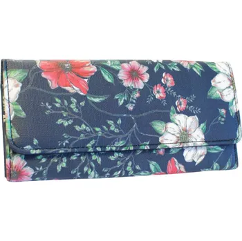 Peněženka Nicole Brown Dámská peněženka JBPS 171 Floral MODRÁ