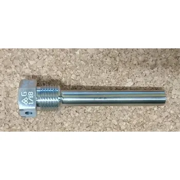 Jímka teploměrová L=65mm závit M20x1,5 nerez 304