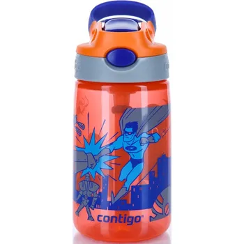 Contigo Autospout James 420 ml, oranžová s hrdiny