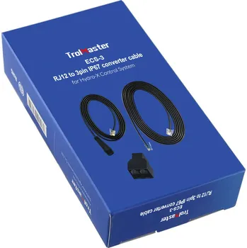 Síťový kabel TrolMaster Sada prodlužovacích kabelů RJ12 s vodotěsným kabelovým konektorem M8 ECS-3