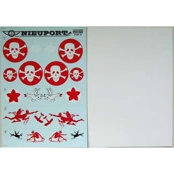 Plastikový model Print Scale 1/32 Nieuport Part 2. (masks&decals)