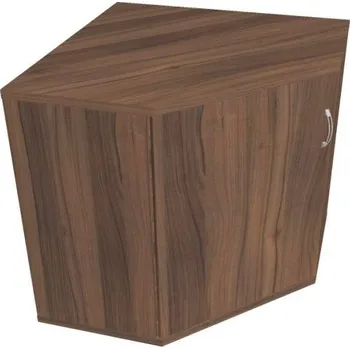 Kancelářský vozík HOBIS skříň vnitřní roh levá - SRV 2 01 L, ořech + doprava zdarma