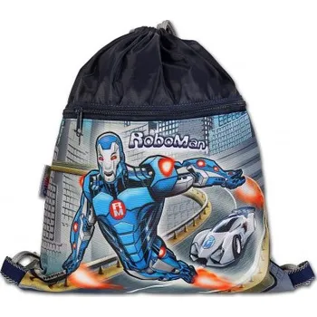 Školní sáček EMIPO Školní sáček s kapsou na zip 37 x 34 cm