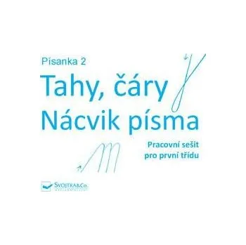interaktivní kniha Svojtka Písanka 2 Tahy, čáry Nácvik písma