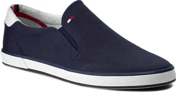Pánské slipry Tommy Hilfiger Iconic Slip On Sneaker tmavě modré 41
