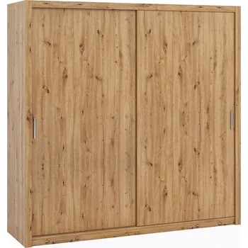 Dětská skříň Šatní skříň Bono 220 cm - dub artisan