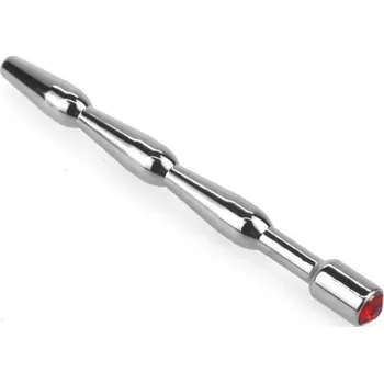 VšeNaSex.cz Dilatátor do močové trubice Jewelled Pin červený