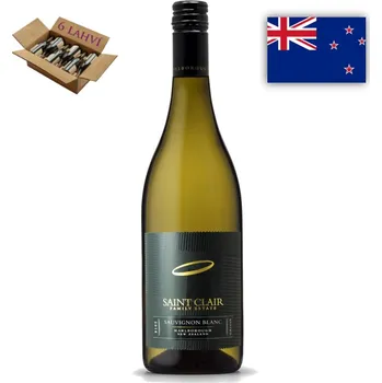 Víno Saint Clair Sauvignon Blanc, Marlborough 6 x 0,75l, bílé víno