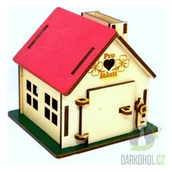 Pokladnička Barevná pokl. Pro štěstí na boku