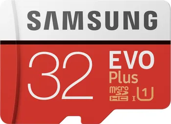 paměťová karta Samsung Evo Plus MicroSDXC 32 GB 10 UHS-I (MB-MC32GA/EU)